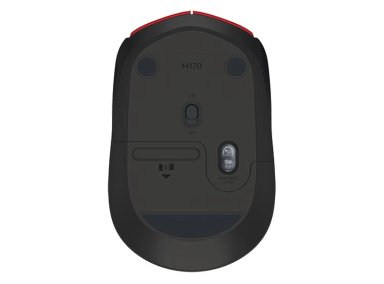 MOUSE INALÁMBRICO LOGITECH M170 RED - 5