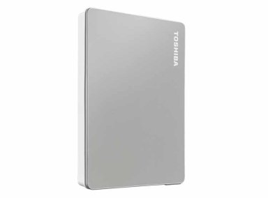 DISCO DURO TOSHIBA PLATA 2TB CANVIO FLEX USB-C/A - 1