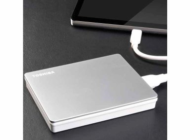 DISCO DURO TOSHIBA PLATA 2TB CANVIO FLEX USB-C/A - 11