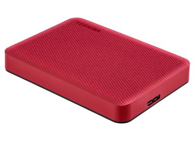 DISCO DURO TOSHIBA ROJO 4TB CANVIO ADVANCE V10 - 7