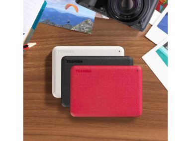 DISCO DURO TOSHIBA ROJO 4TB CANVIO ADVANCE V10 - 10