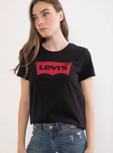 POLERA MUJER LEVI'S MANGA CORTA - 1