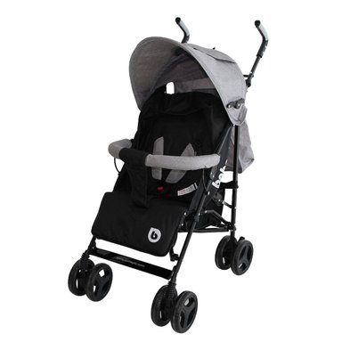 COCHE PARAGÜAS BEBEGLO RS-1395L ACERO GRIS - 5
