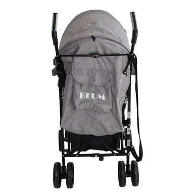 COCHE PARAGÜAS BEBEGLO RS-1395L ACERO GRIS - 7