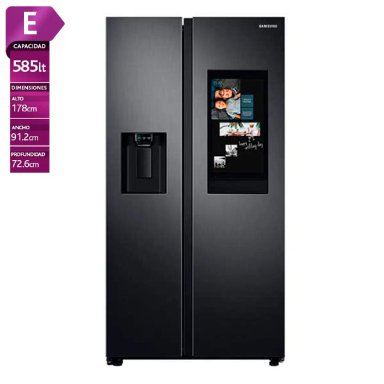 REFRIGERADOR SIDE BY SIDE SAMSUNG RS58T5561B1/ZS 585L NEGRO - 1