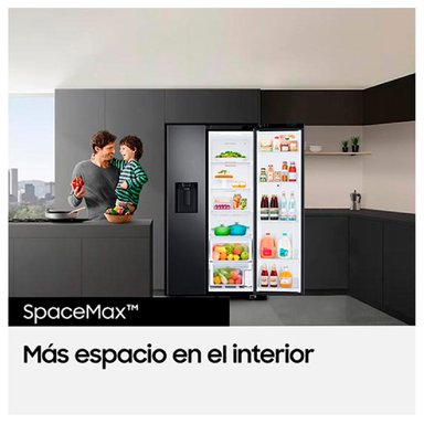 REFRIGERADOR SIDE BY SIDE SAMSUNG RS58T5561B1/ZS 585L NEGRO - 9