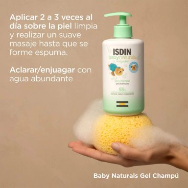 GEL CHAMPU ISDIN BABY NATURALS 400 ML - 4