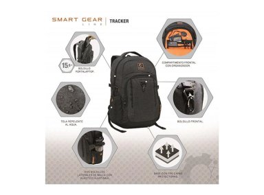 MOCHILA HEAD TRACKER 19 MELANGE NG - 7