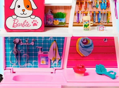 MUÑECA BARBIE TIENDA DE MASCOTAS - 5