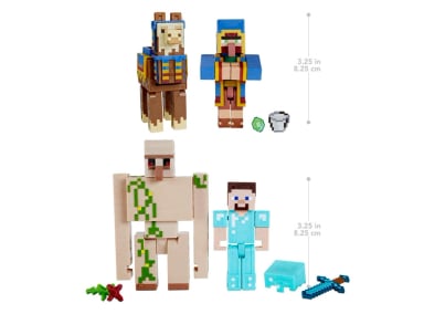 FIGURA DE ACCION MINECRAFT VANILLA / MODELO ALEATORIO - 4