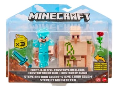 FIGURA DE ACCION MINECRAFT VANILLA / MODELO ALEATORIO - 6