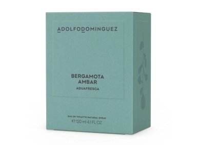 PERFUME ADOLFO DOMINGUEZ AGUA FRESCA BERGAMOTA AMBAR HOMBRE EDT 120 ML - 3