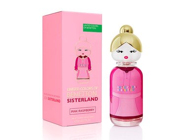 PERFUME BENETTON SISTERLAND PINK RASPBERRY MUJER EDT 80 ML - 1