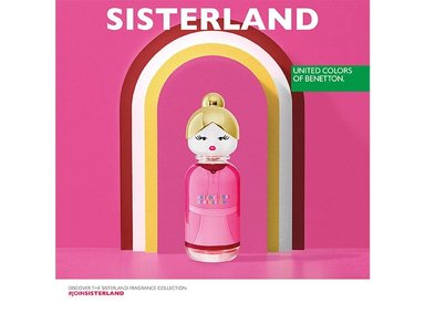 PERFUME BENETTON SISTERLAND PINK RASPBERRY MUJER EDT 80 ML - 5