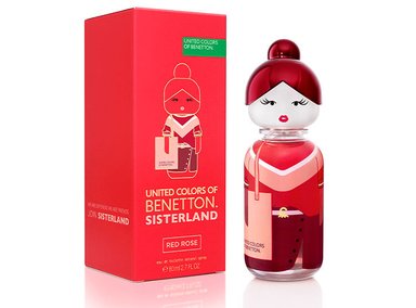 PERFUME BENETTON SISTERLAND RED ROSE MUJER EDT 80 ML - 1