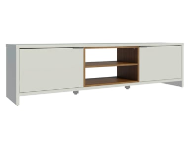 RACK PARA TV 75 PULGADAS LINGUE EXIT BLANCO - 1