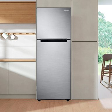 REFRIGERADOR TOP FREEZER SAMSUNG RT22FARADS8/ZS 234L GRIS - 4