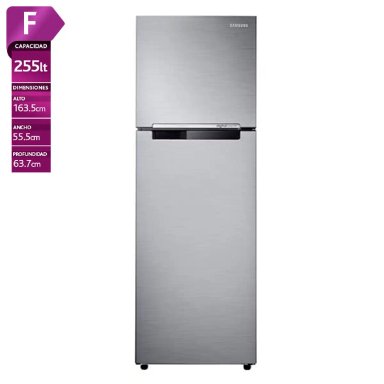 REFRIGERADOR TOP FREEZER SAMSUNG RT25FARADS8/ZS 255L GRIS - 1
