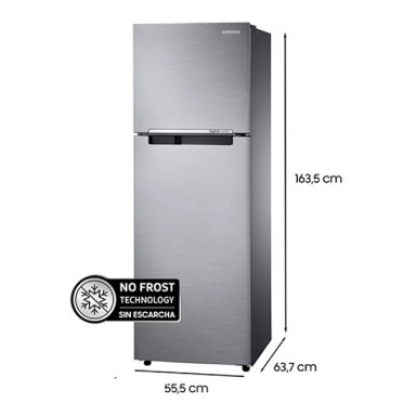 REFRIGERADOR TOP FREEZER SAMSUNG RT25FARADS8/ZS 255L GRIS - 4