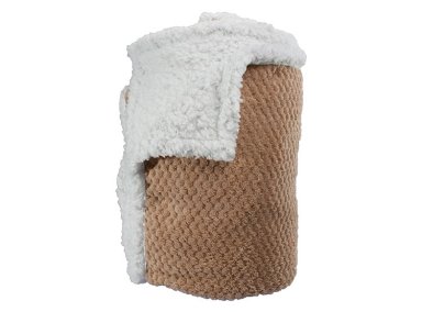 FRAZADA ANDES PANAL CHIPORRO 2 PLAZAS 210 X 210 CM BEIGE - 3