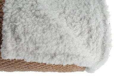 FRAZADA ANDES PANAL CHIPORRO 2 PLAZAS 210 X 210 CM BEIGE - 4