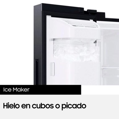 REFRIGERADOR SIDE BY SIDE SAMSUNG RS60T5200B1/ZS 602L ALL AROUND COOLING NEGRO - 8