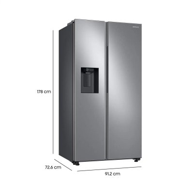 REFRIGERADOR SIDE BY SIDE RS60T5200S9/ZS 602L ALL AROUND COOLING PLATA - 4