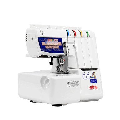 MAQUINA OVERLOCK JANOME ELNA 664 PRO - 2