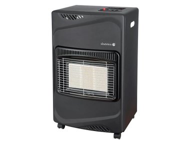 ESTUFA A GAS SINDELEN SUNNY RED 6250 NEGRA - 1