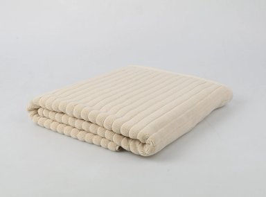 TOALLA SÁBANA RIPLEY HOME JACQUARD TAUPE - 1