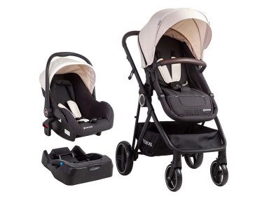 COCHE CUNA TRAVEL SYSTEM BEBE COSMOS CON BASE - 1