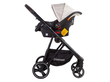 COCHE CUNA TRAVEL SYSTEM BEBE COSMOS CON BASE - 5
