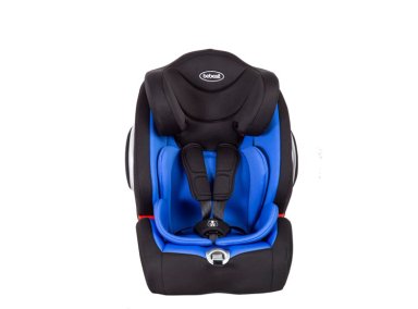 SILLA DE AUTO BUTACA INFATIL BEWELL ISOFIX NUEVA AZUL - 2