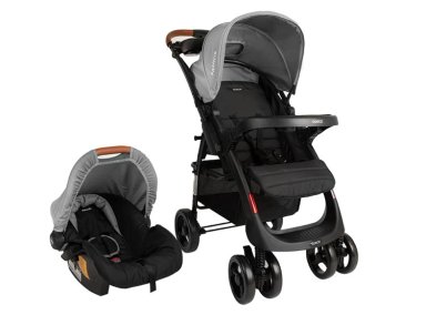 COCHE TRAVEL SYSTEM COSCO FRANCIS ACERO GRIS - 1