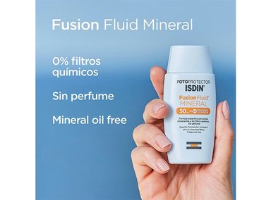 PROTECTOR SOLAR ISDIN MINERAL FUSION FLUID SPF 50+ - 3