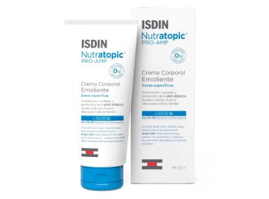 CREMA ISDIN HIDRATANTE EMOLIENTE NUTRATOPIC PRO-AMP 200 ML - 1