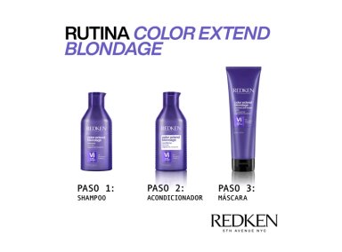 ACONDICIONADOR REDKEN MATIZADOR CABELLO RUBIO EXTENDED BLONDAGE 300 ML - 4