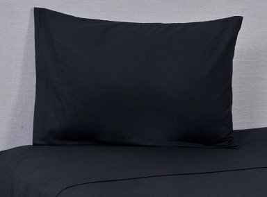 JUEGO DE SÁBANAS MASHINI 1.5 PLAZAS NEGRO - 1