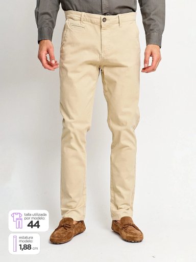 PANTALÓN HOMBRE CACHAREL ALGODÓN SPORT - 1