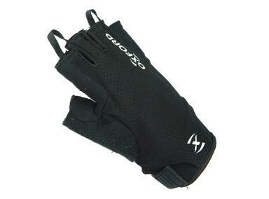GUANTES OXFORD T/L DEDO CORTO NEGRO - 3