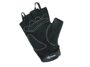 GUANTES OXFORD T/L DEDO CORTO NEGRO - 4