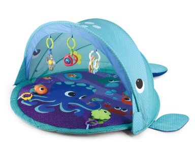 GIMNASIO BEBÉ BEBEGLO BALLENA RS-18430 AZUL - 1