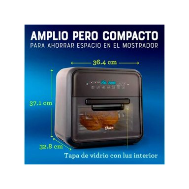 FREIDORA DE AIRE OSTER 10 L SUPER CKSTAFOV3 - 9