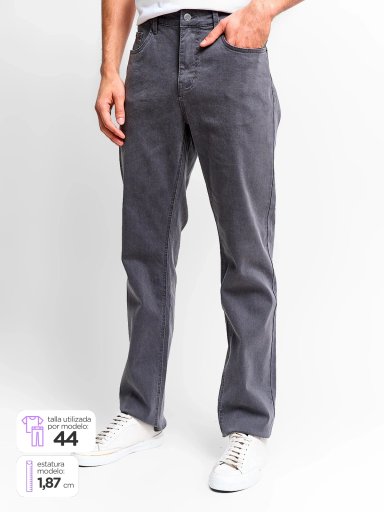 JEANS HOMBRE KENNETH STEVENS ALGODÓN RECTO - 1