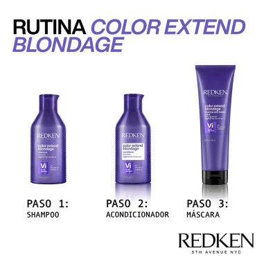 ACONDICIONADOR REDKEN TONALIZADOR RUBIO CONLOR EXTEND BLONDAGE 500 ML - 5