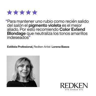 ACONDICIONADOR REDKEN TONALIZADOR RUBIO CONLOR EXTEND BLONDAGE 500 ML - 6