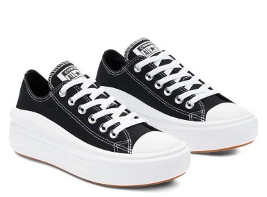 ZAPATILLAS MUJER CONVERSE URBANAS NEGRO CHUCK TAYLOR ALL STAR MOVE - 2