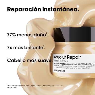 MÁSCARA REPARACIÓN L'ORÉAL PROFESSIONNEL REPARACIÓN CABELLO DAÑADO ABSOLUT REPAIR 250 ML - 2