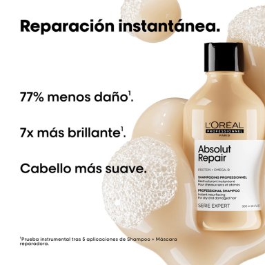 SHAMPOO REPARACIÓN L'ORÉAL PROFESSIONNEL REPARACIÓN CABELLO DAÑADO ABSOLUT REPAIR 300 ML - 2