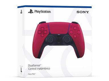 CONTROL PS5 DUALSENSE SONY ROJO COSMICO - 5